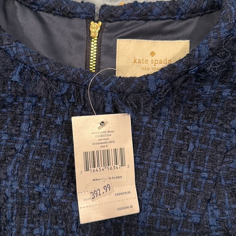 Kate Spade tweed Sicily sheath dress - Picture 3 of 5